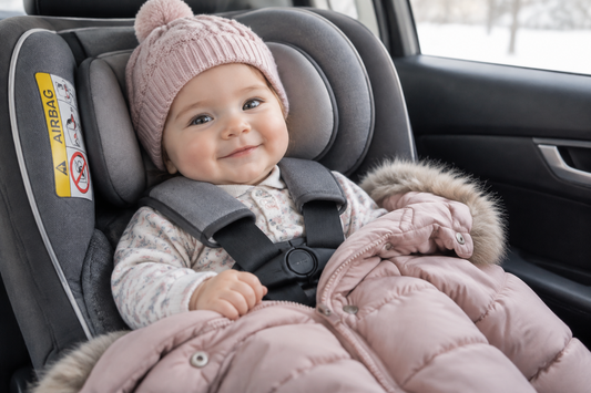 Peut-on mettre un manteau à son bébé dans le siège auto ?