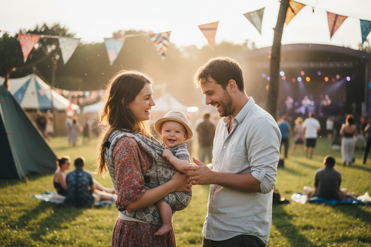 Peut-on emmener son bébé à un festival ?