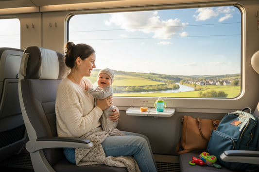 Comment voyager en train avec son bébé ?