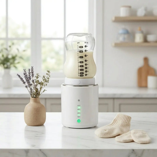 Luno - Chauffe biberon nomade · Batterie intégrée · 4 températures