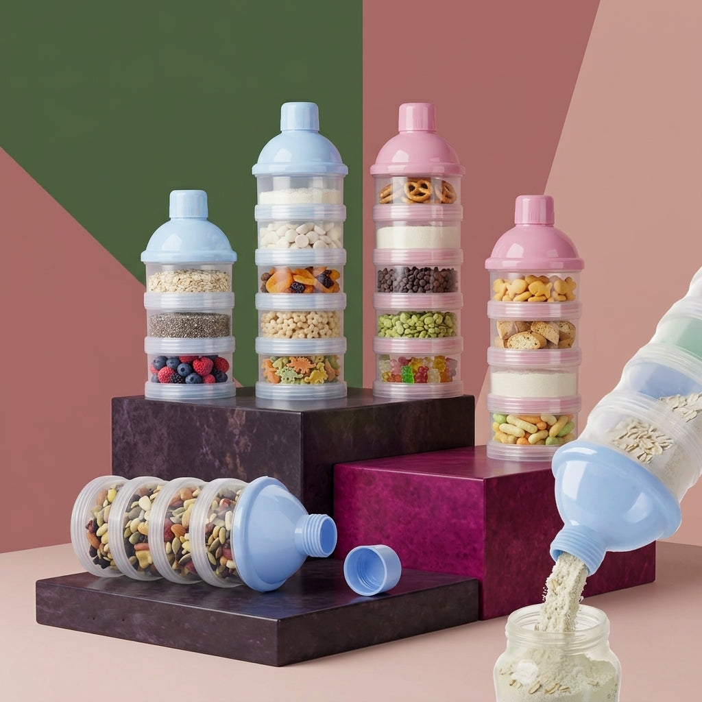 Dosi - Boîte doseuse lait 4 ou 5 compartiments